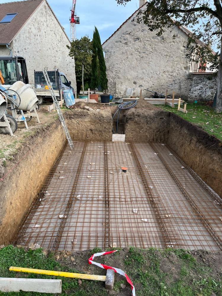 Création d’une piscine en béton 